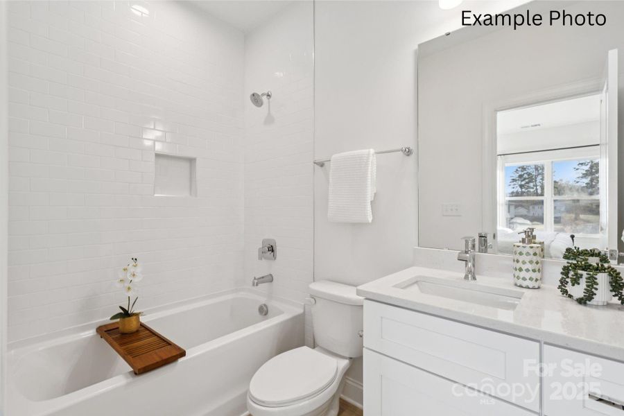 Furnished interior view inside a new home in , Charlotte (Image 20).