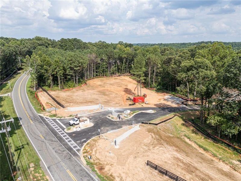 Site preparation for new homesites in , Milton (Image 3).