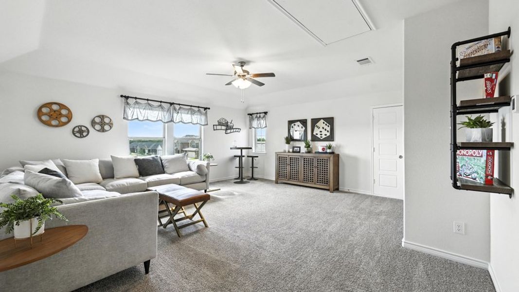 Furnished interior view inside a new home in Elevon, Lavon (Image 13).
