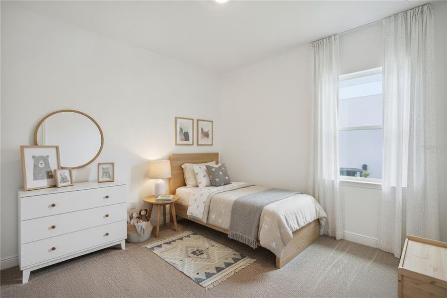 Furnished interior view inside a new home in Laureate Park, Orlando (Image 10).