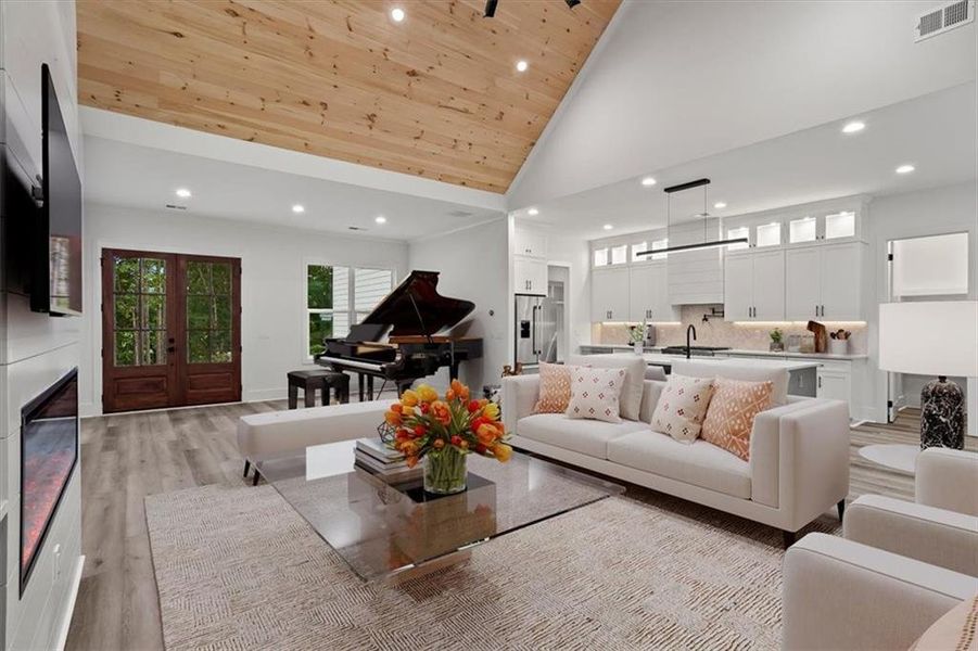 Furnished interior view inside a new home in , Jasper (Image 6).