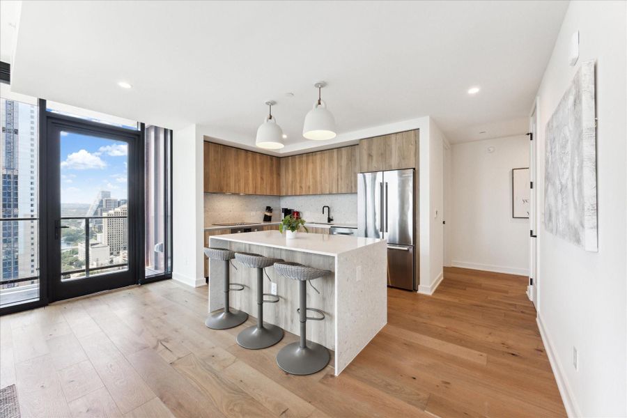 Furnished interior view inside a new home in , Austin (Image 13).