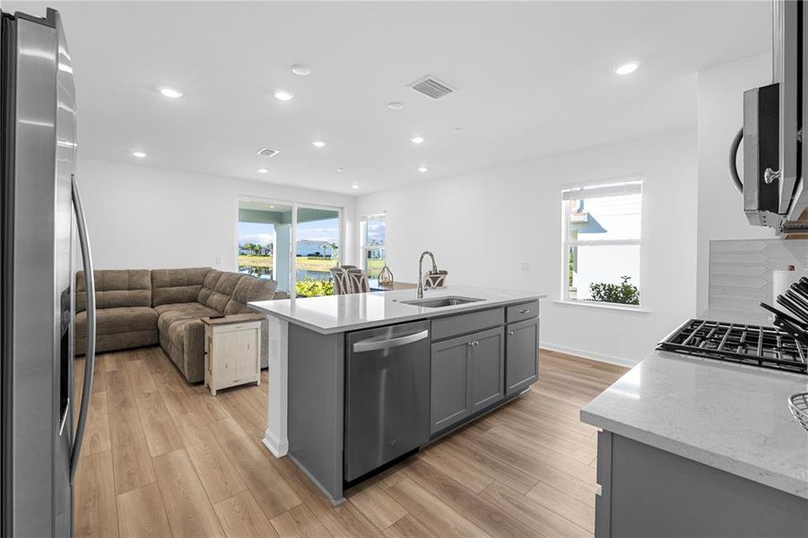 Furnished interior view inside a new home in , Punta Gorda (Image 18).