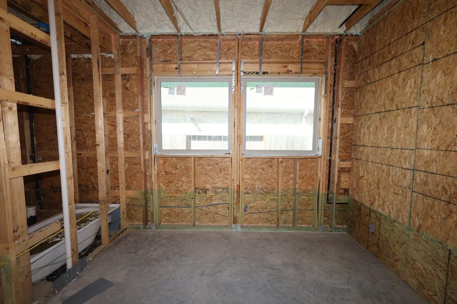 In-progress construction of a new home in Meridiana - Terrace Collection, Manvel, TX (Image 9).