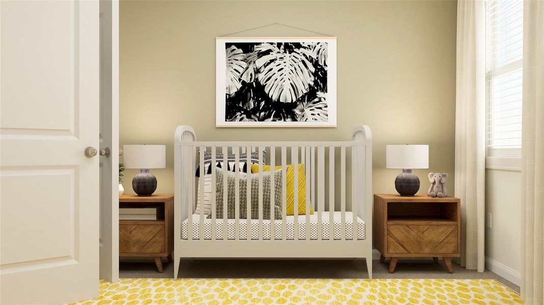 Furnished interior view inside a new home in Lively Ranch: Highlands Collection, Georgetown (Image 10).