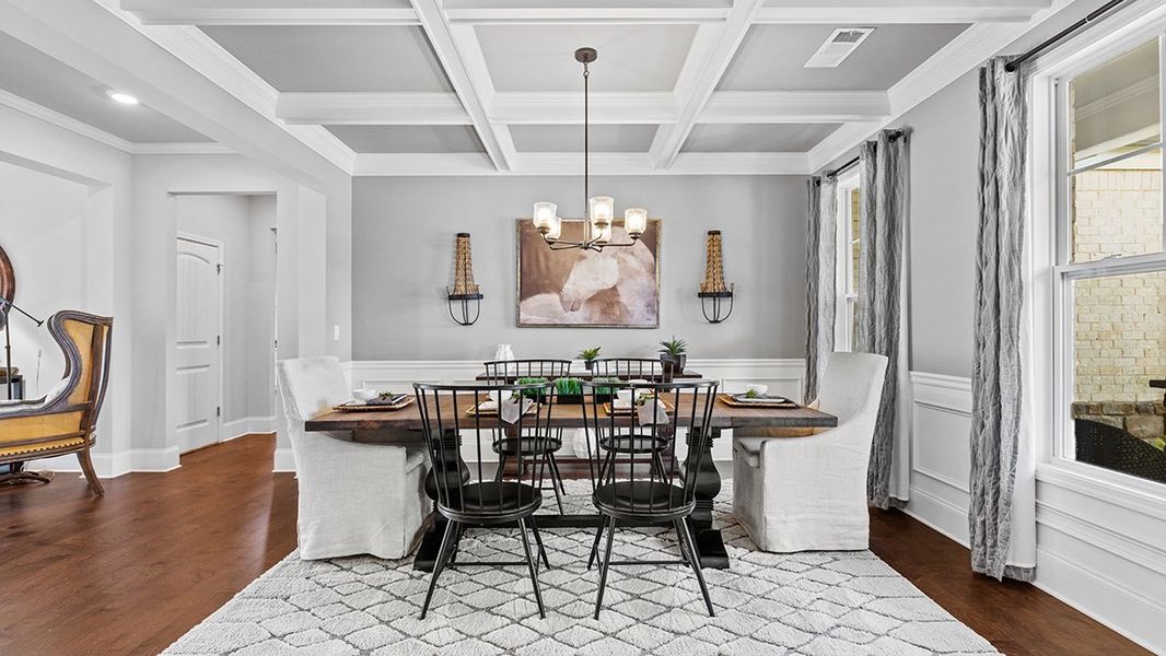 Furnished interior view inside a new home in Genesee, Newnan (Image 8).