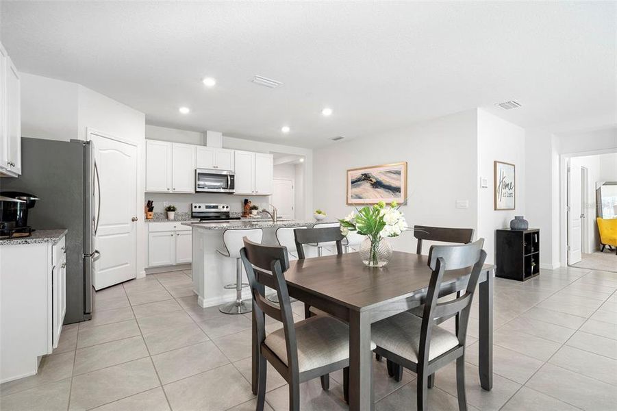 Furnished interior view inside a new home in Oak Leaf Preserve, New Smyrna Beach (Image 40). Furnished interior view inside a new home in Oak Leaf Preserve, New Smyrna Beach (Image 40).