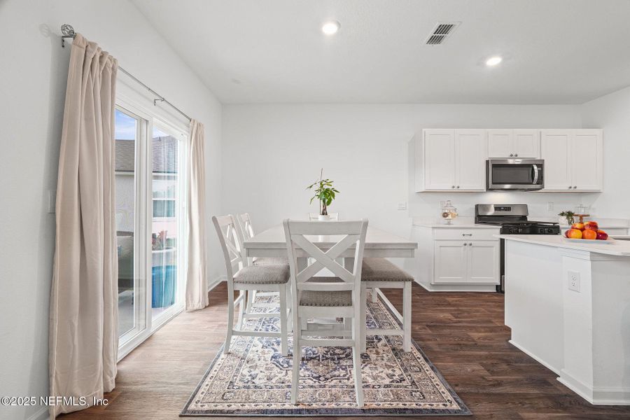 Furnished interior view inside a new home in Entrada, St. Augustine (Image 12).
