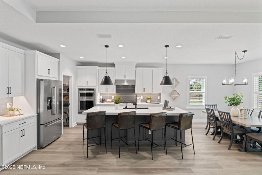 Furnished interior view inside a new home in , St. Augustine (Image 52).