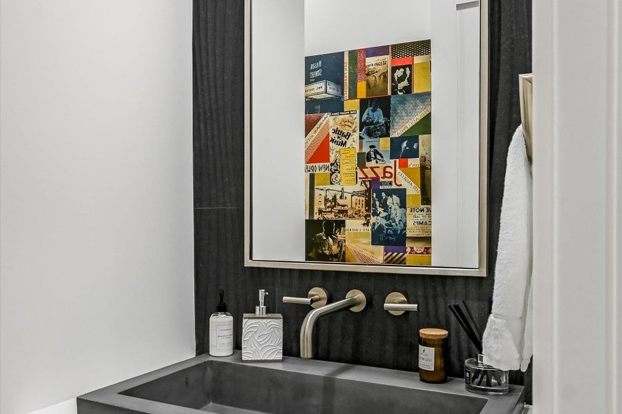 Powder Room in house Powder Room in house