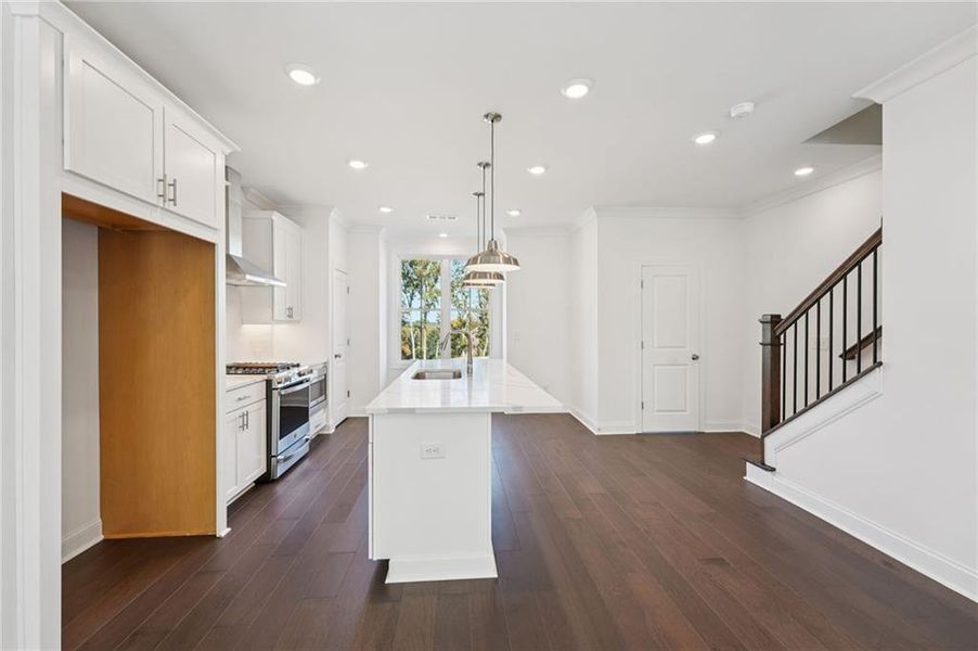 Spacious, unfurnished interior of a new home in Palisades Townhomes, Cumming (Image 34).