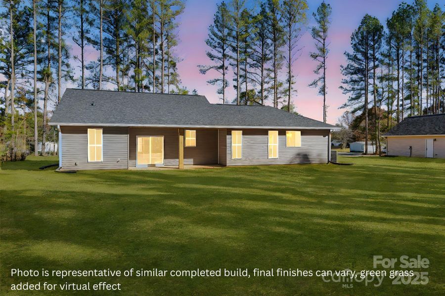 Exterior details and patio area of a home in , Lincolnton (Image 14).