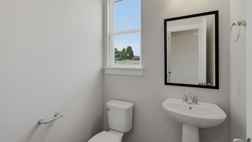 Bathroom with elegant features Bathroom with elegant features