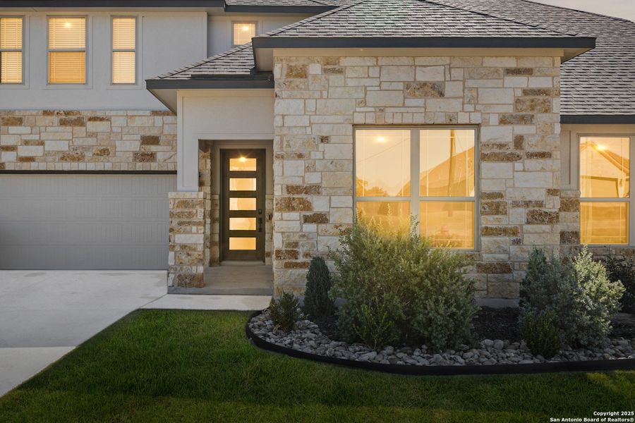 Exterior details and patio area of a home in Arched Oaks, Floresville (Image 30). Exterior details and patio area of a home in Arched Oaks, Floresville (Image 30).