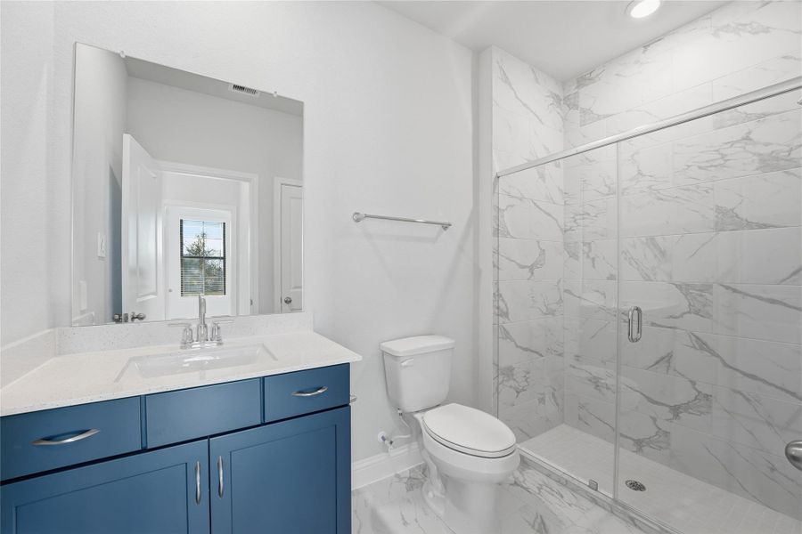 Furnished interior view inside a new home in , Cypress (Image 5).