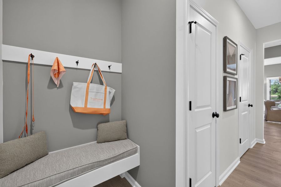 Furnished interior view inside a new home in The Ridge Townhomes, Monroe (Image 15).