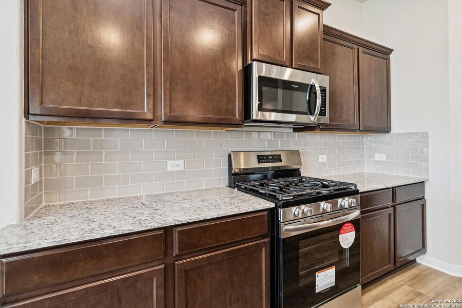 Furnished interior view inside a new home in Lonesome Dove, San Antonio (Image 10). Furnished interior view inside a new home in Lonesome Dove, San Antonio (Image 10).