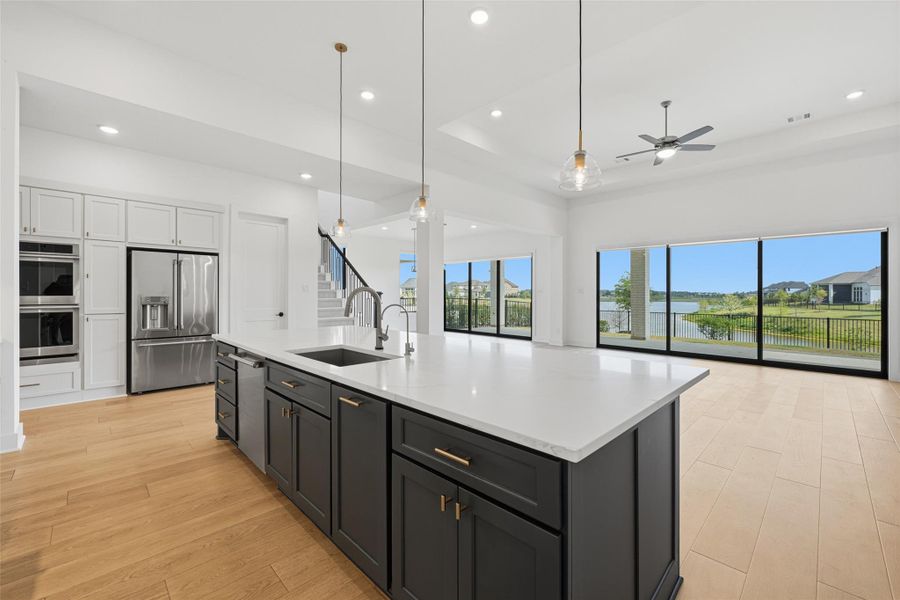 Furnished interior view inside a new home in , Cypress (Image 5).