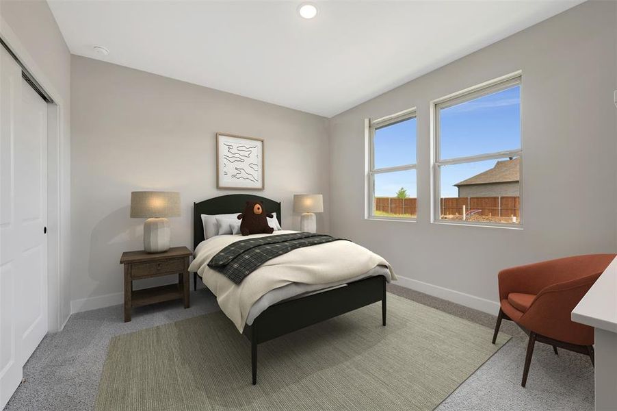 Furnished interior view inside a new home in Heritage Ranch, Sherman (Image 17).