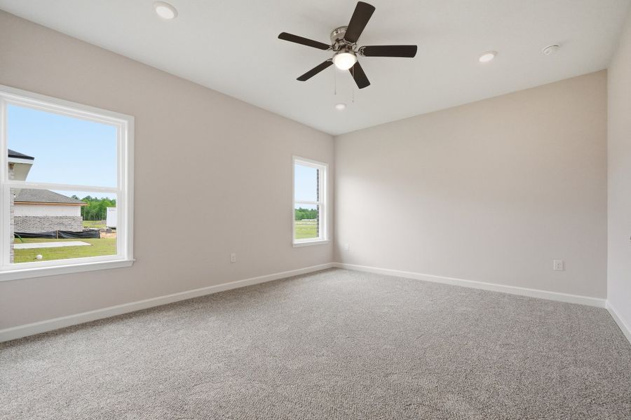 Spacious, unfurnished interior of a new home in Southern Charm, Crestview (Image 29).