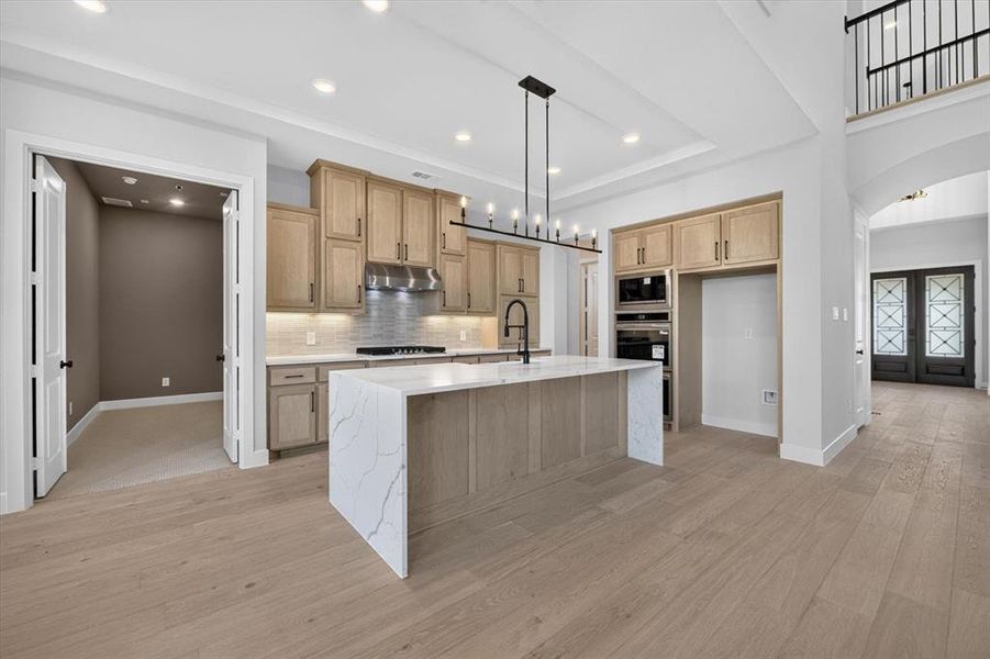 Furnished interior view inside a new home in Pecan Square, Northlake (Image 8).