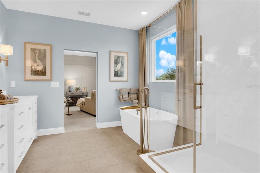 Furnished interior view inside a new home in , Winter Garden (Image 16). Furnished interior view inside a new home in , Winter Garden (Image 16).