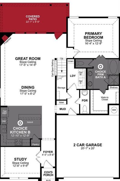 Beazer Homes Lake Point Berkshire plan