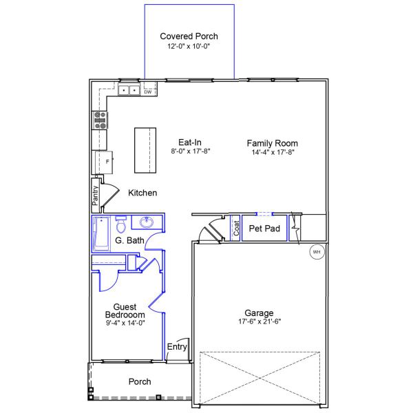 2D floor plan layout of this home in Piper Creek, Newton, NC (Image 5). 2D floor plan layout of this home in Piper Creek, Newton, NC (Image 5).