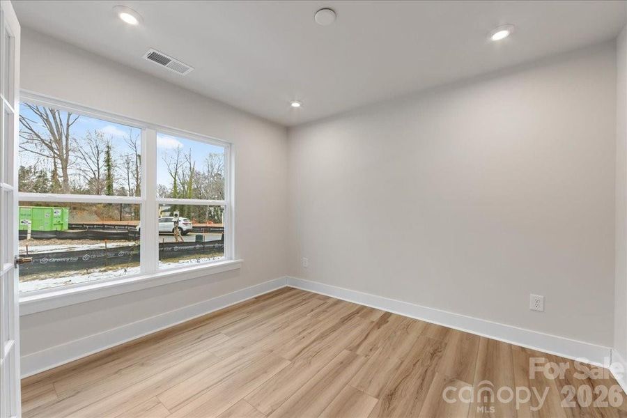 First Floor Flex Space with Ample Natural Light