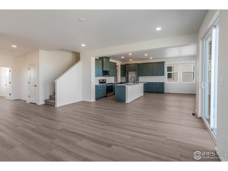 Spacious, unfurnished interior of a new home in Trailside Story Collection - Single Family Homes, Timnath (Image 32). Spacious, unfurnished interior of a new home in Trailside Story Collection - Single Family Homes, Timnath (Image 32).