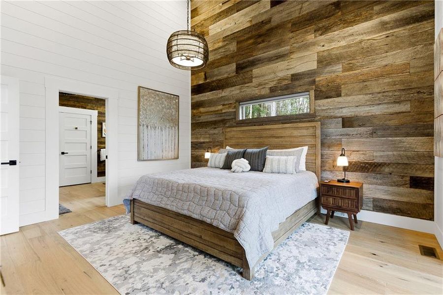 Furnished interior view inside a new home in , Blue Ridge (Image 4).