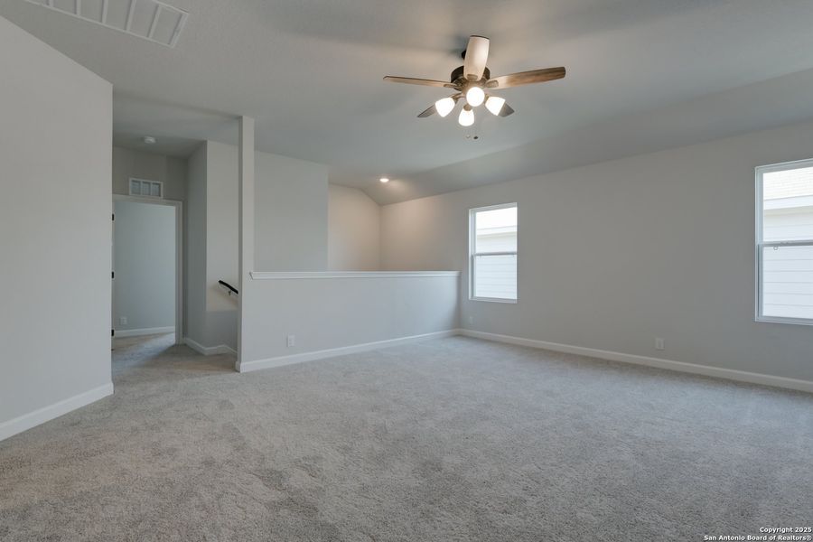 Spacious, unfurnished interior of a new home in Cordova Trails, Seguin (Image 22). Spacious, unfurnished interior of a new home in Cordova Trails, Seguin (Image 22).