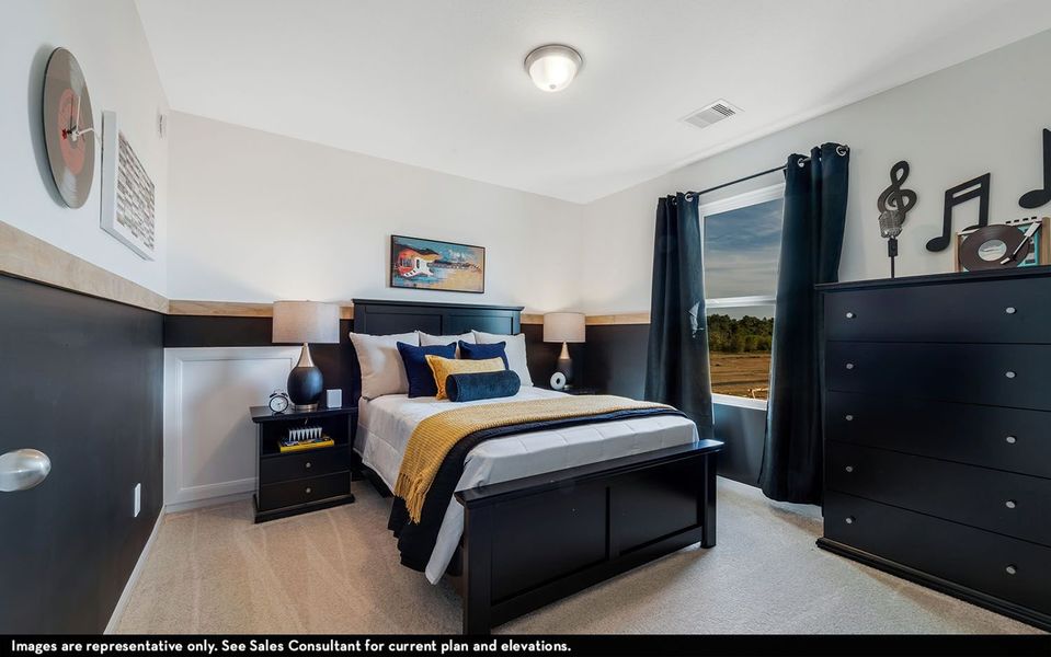 Furnished interior view inside a new home in Lago Mar, Texas City (Image 22).