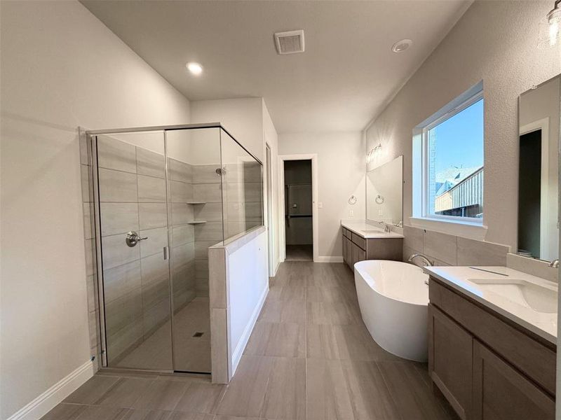 Furnished interior view inside a new home in Walsh, Fort Worth (Image 3).