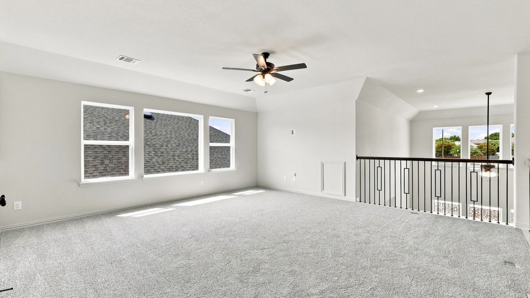 Furnished interior view inside a new home in Taylor Estates, Corinth (Image 9).