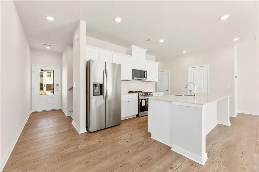 Furnished interior view inside a new home in , Lawrenceville (Image 3).