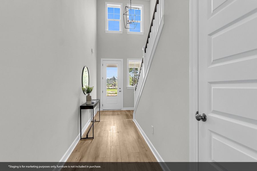 Spacious, unfurnished interior of a new home in Pineland Preserve, Summerville (Image 26).