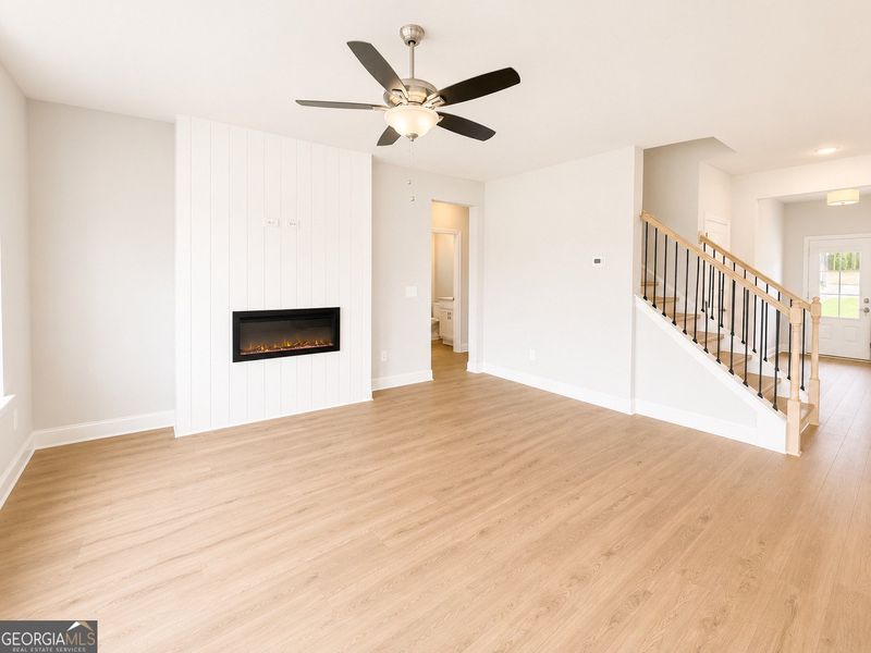 Spacious, unfurnished interior of a new home in Harley Farms South, Bonaire (Image 15). Spacious, unfurnished interior of a new home in Harley Farms South, Bonaire (Image 15).