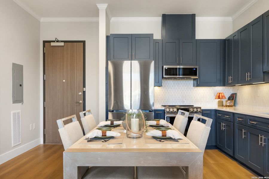 Furnished interior view inside a new home in , San Antonio (Image 10).