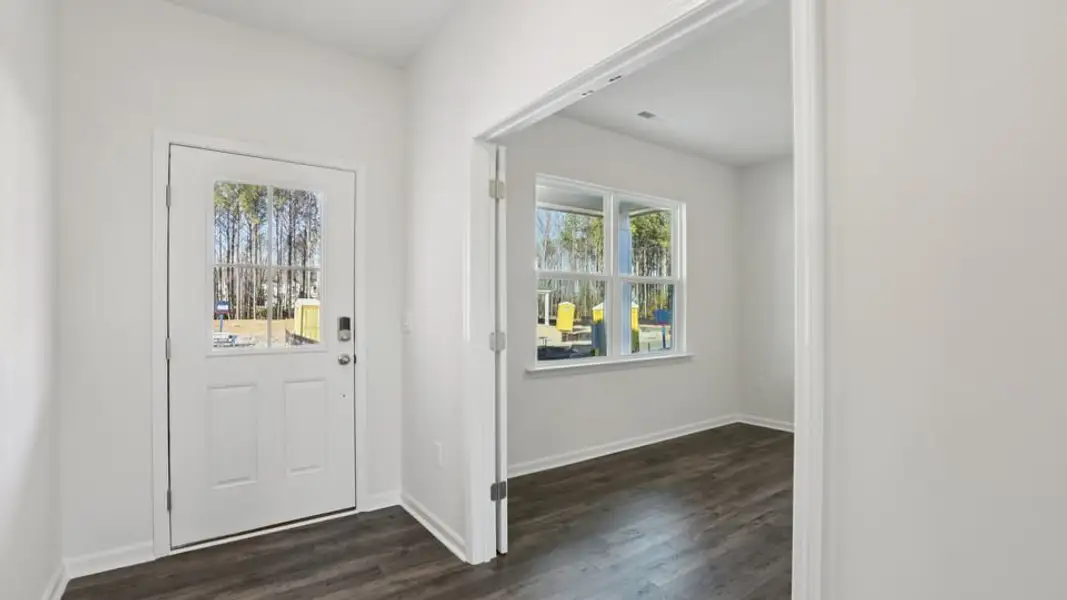 Spacious, unfurnished interior of a new home in The Landing at Winston Pointe, Clayton (Image 13). Spacious, unfurnished interior of a new home in The Landing at Winston Pointe, Clayton (Image 13).