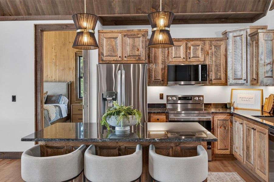Furnished interior view inside a new home in , Blue Ridge (Image 12).