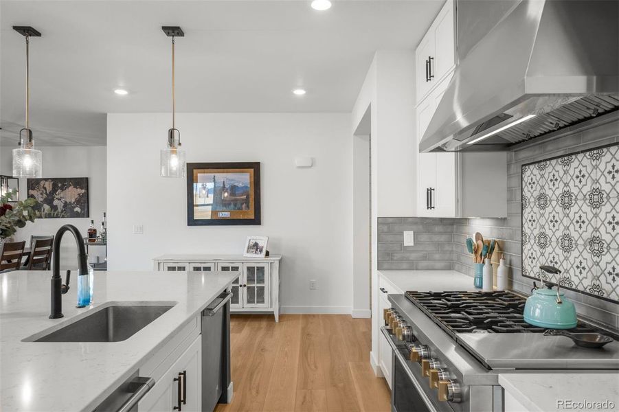 Furnished interior view inside a new home in Red Rocks Ranch, Morrison (Image 8).