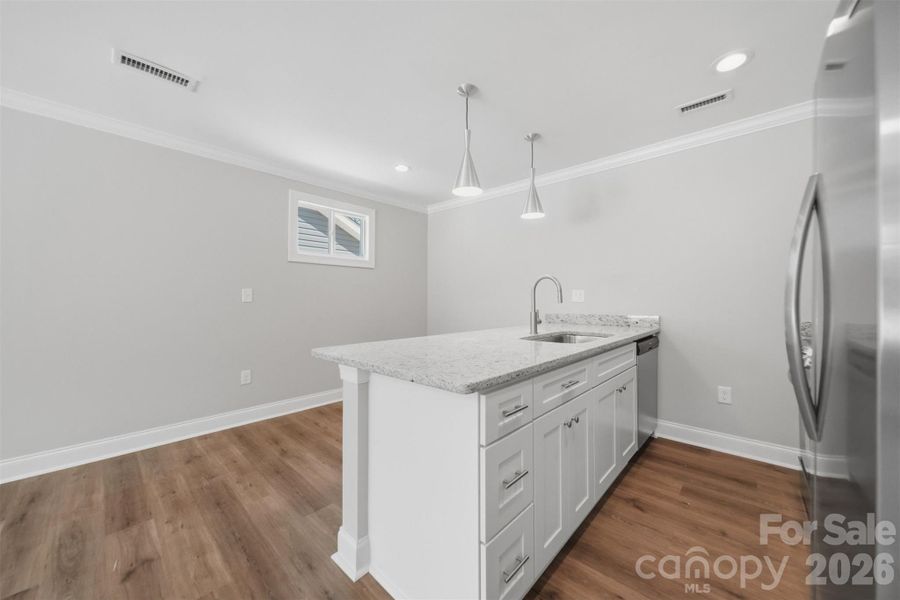 Furnished interior view inside a new home in , Hickory (Image 7).