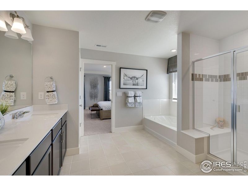 Furnished interior view inside a new home in Vantage, Berthoud (Image 24).