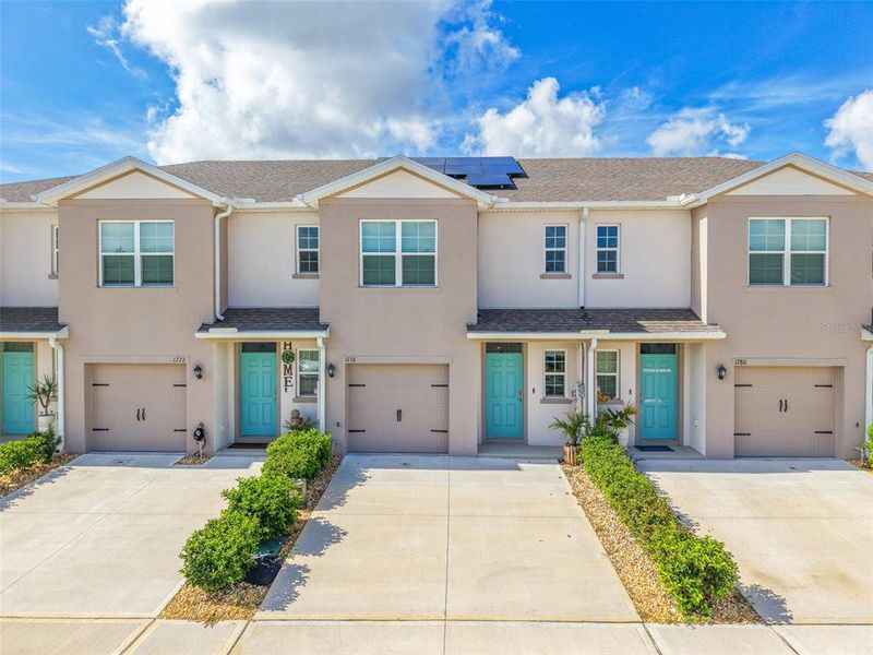 Front exterior of a new home in , Davenport, FL, highlighting curb appeal (Image 1). Front exterior of a new home in , Davenport, FL, highlighting curb appeal (Image 1).