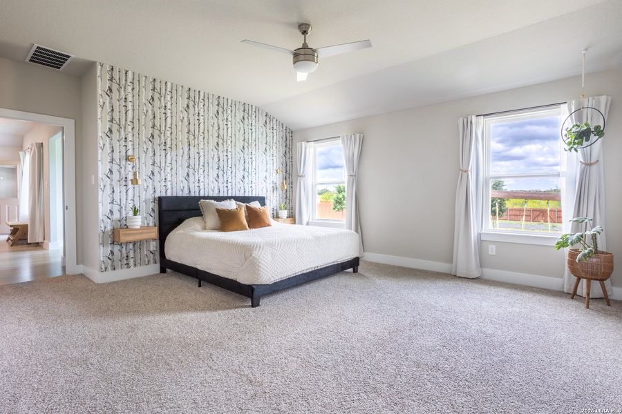 Furnished interior view inside a new home in Copper Canyon, Bulverde (Image 35).