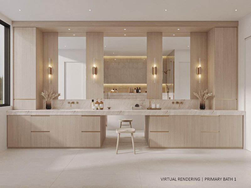 Primary Bath 1 VIRTUAL RENDERING