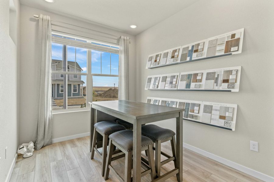 Representative furnished interior of a home built from the Ash by View Homes in The Trails at Aspen Ridge-2, Colorado Springs (Image 12). Representative furnished interior of a home built from the Ash by View Homes in The Trails at Aspen Ridge-2, Colorado Springs (Image 12).