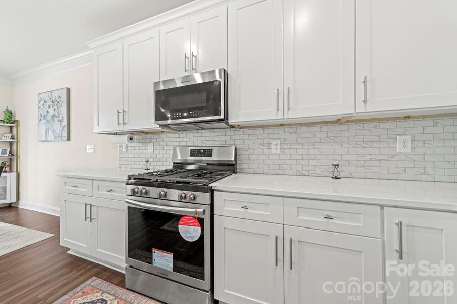 Furnished interior view inside a new home in , Charlotte (Image 9). Furnished interior view inside a new home in , Charlotte (Image 9).