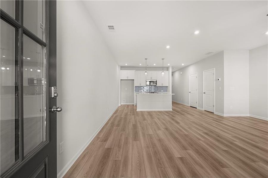 Spacious, unfurnished interior of a new home in Stegall Village, Emerson (Image 27). Spacious, unfurnished interior of a new home in Stegall Village, Emerson (Image 27).